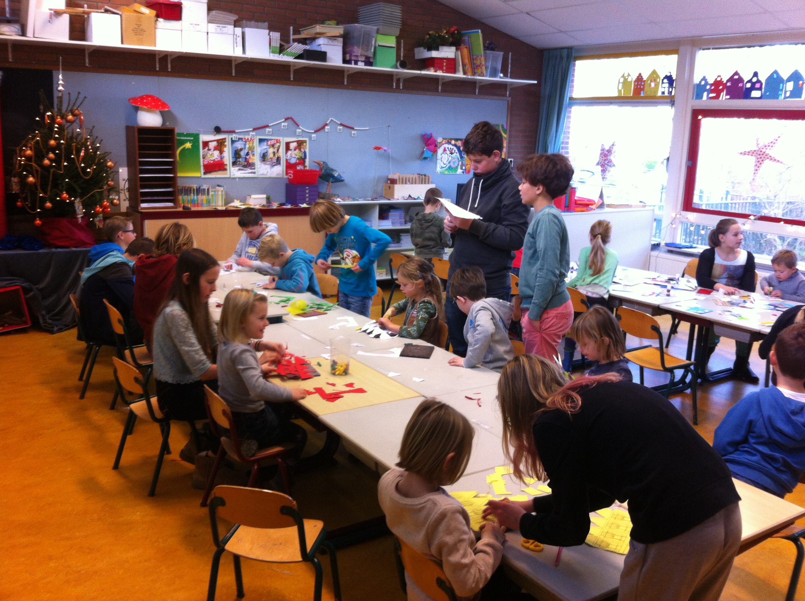 Kerstknutselochtend.