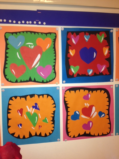 Pop-art in groep 7