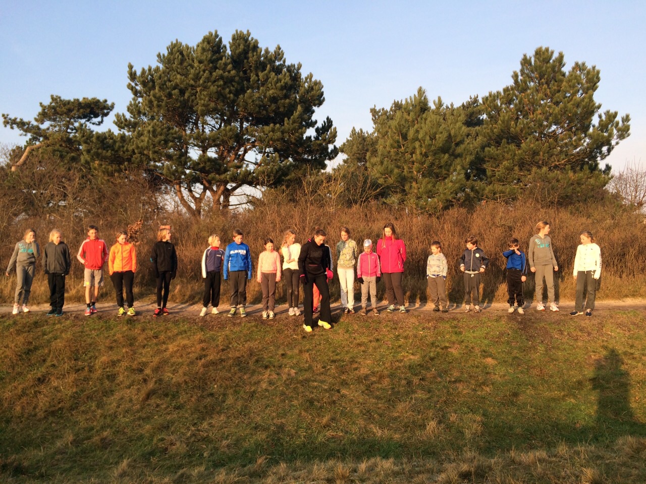 Het Klimduin, een fanatieke hardloopschool.