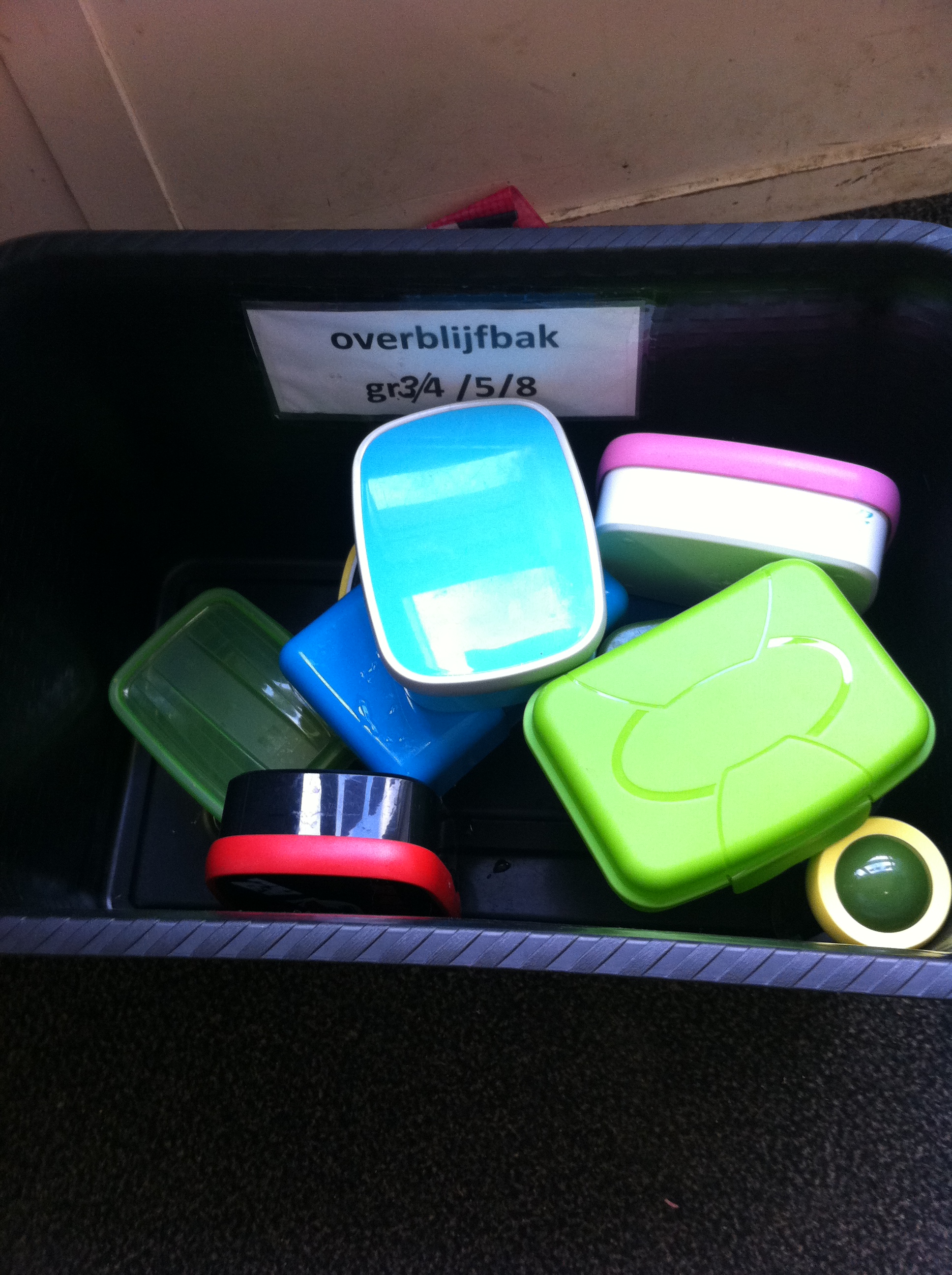 Broodtrommel zoekt eigenaar.