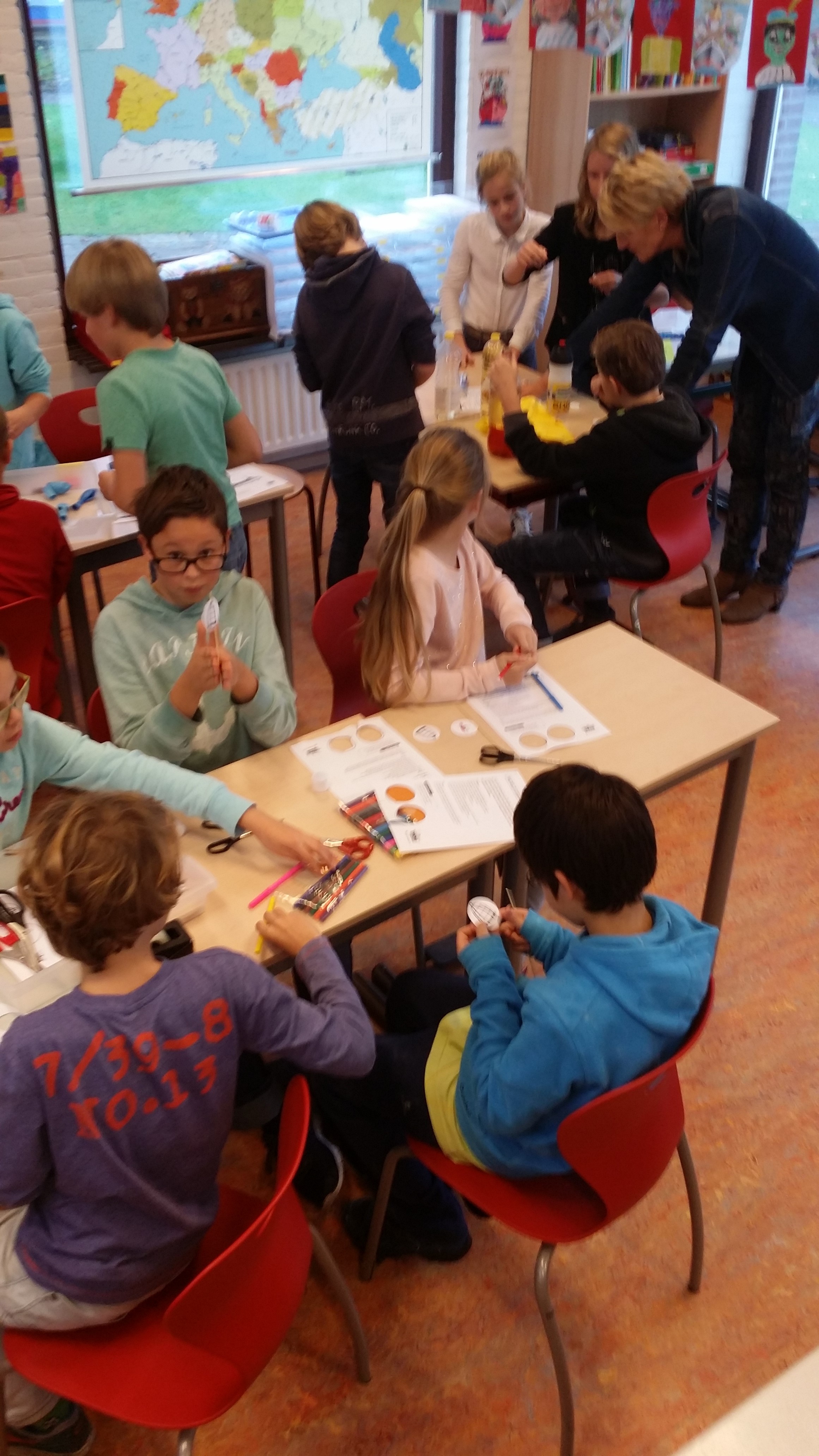 Groep 7 proefjesochtend