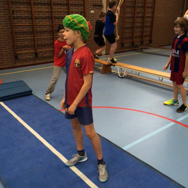 Sint en de kwajongens van groep 7.