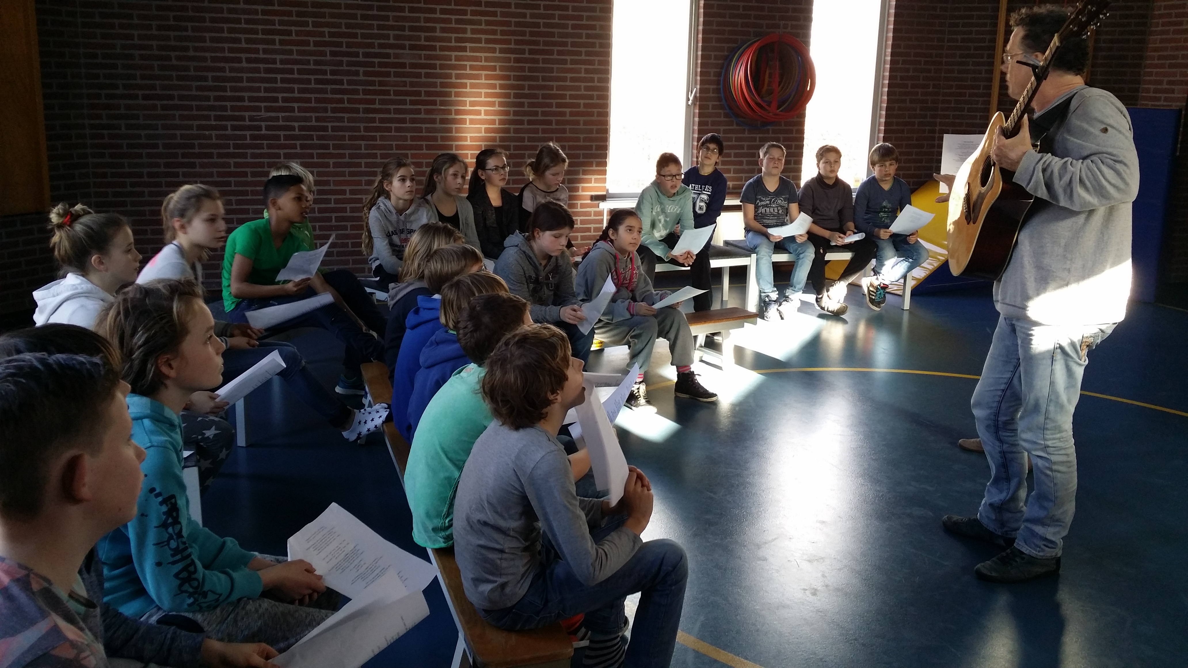 Ook groep 7 zingt met Samba Salad