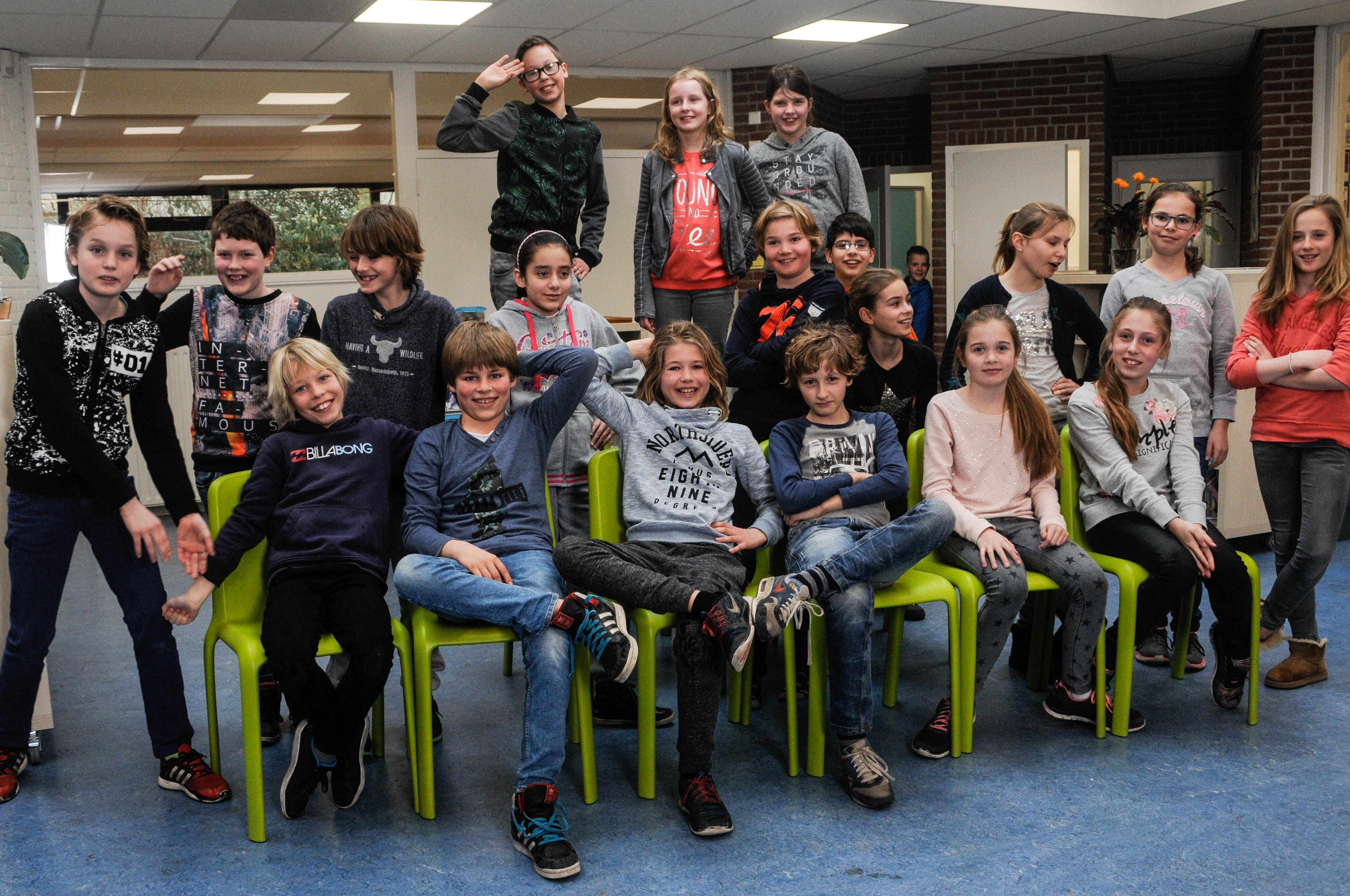 Groep 7 en workshop Fotografie