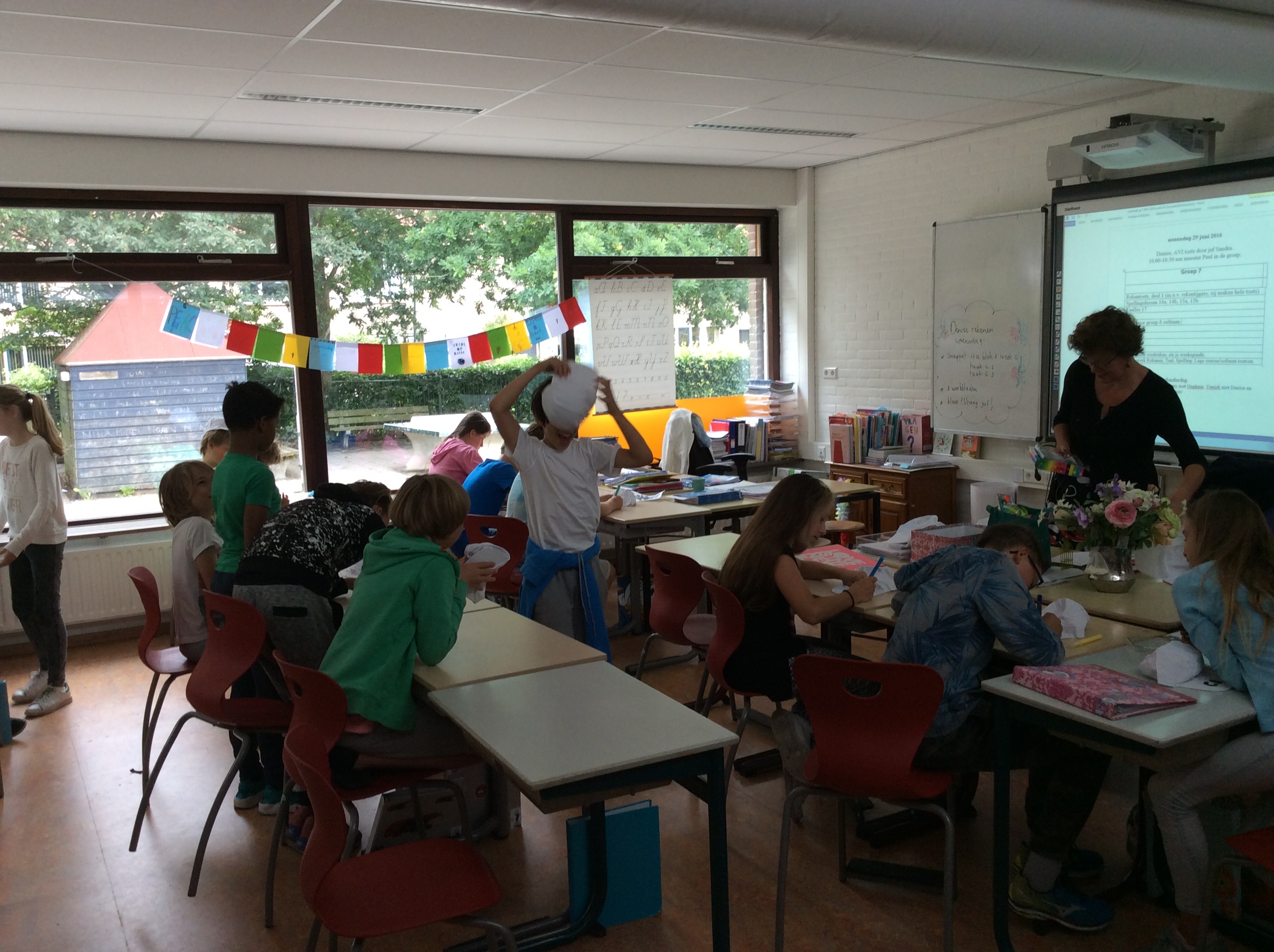 laatste les juf Lettie 'Wereldgodsdiensten'