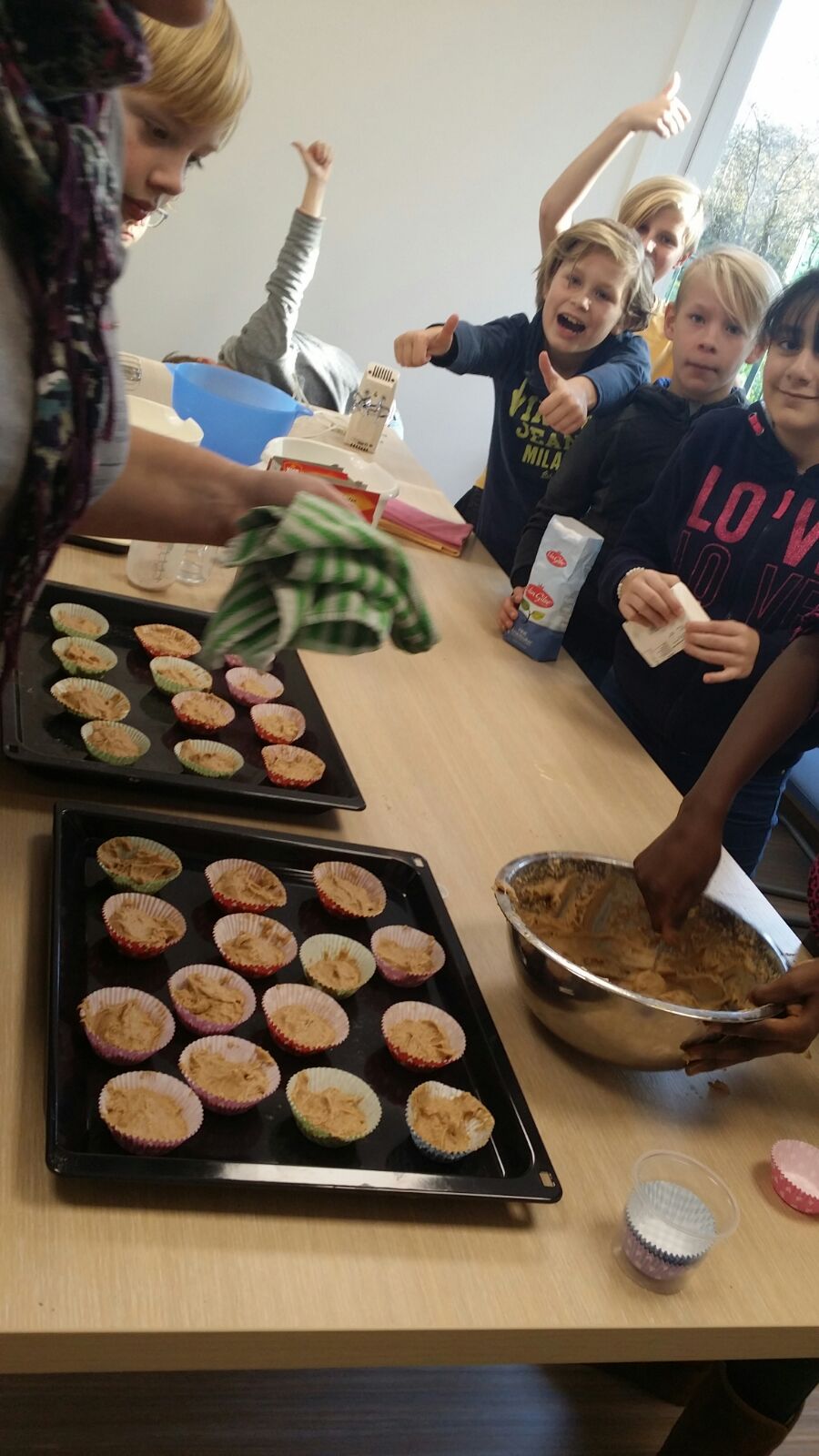 groep 7 viert alvast een beetje Sinterklaas