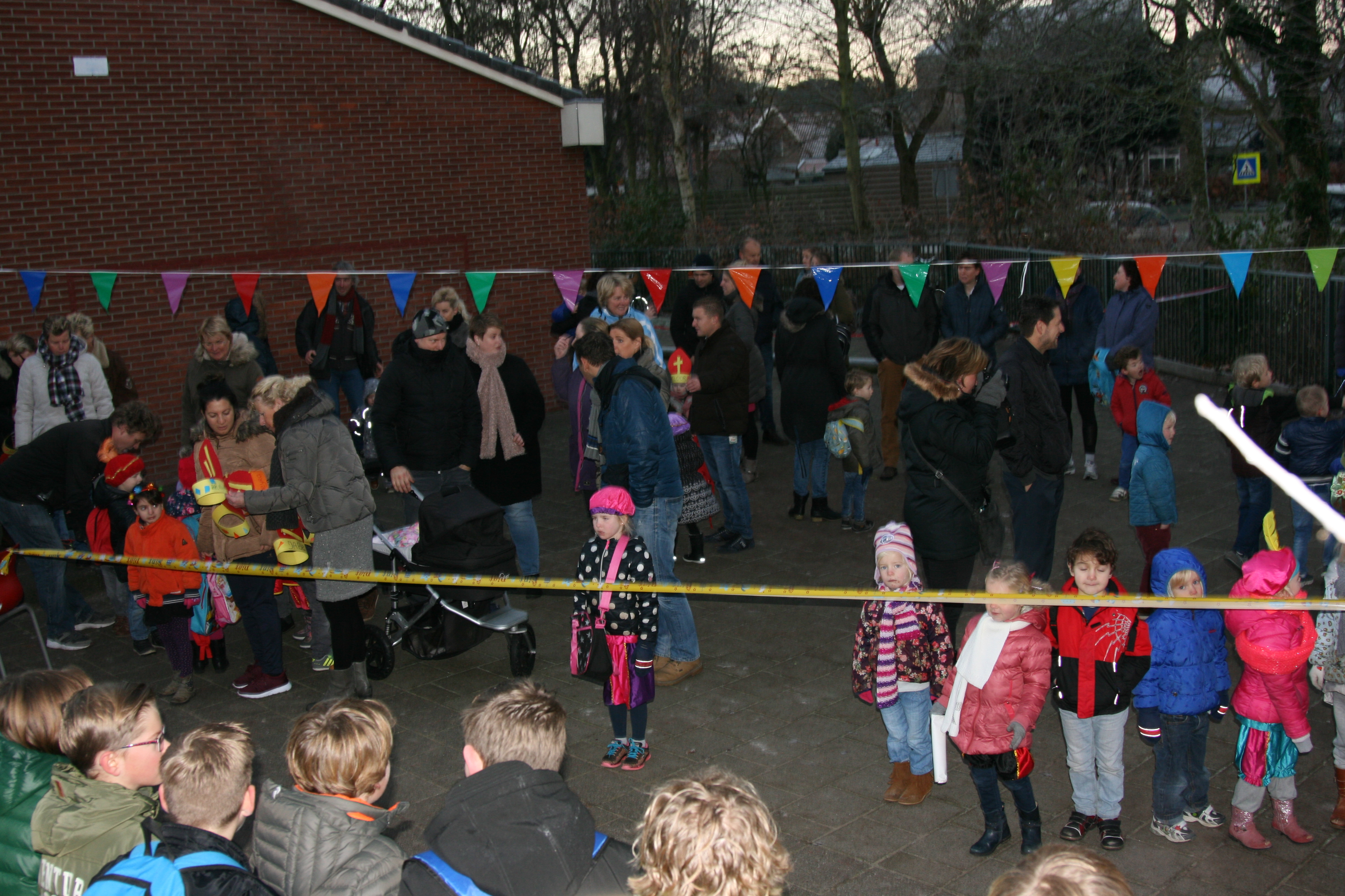 Foto's van het sinterklaasfeest.