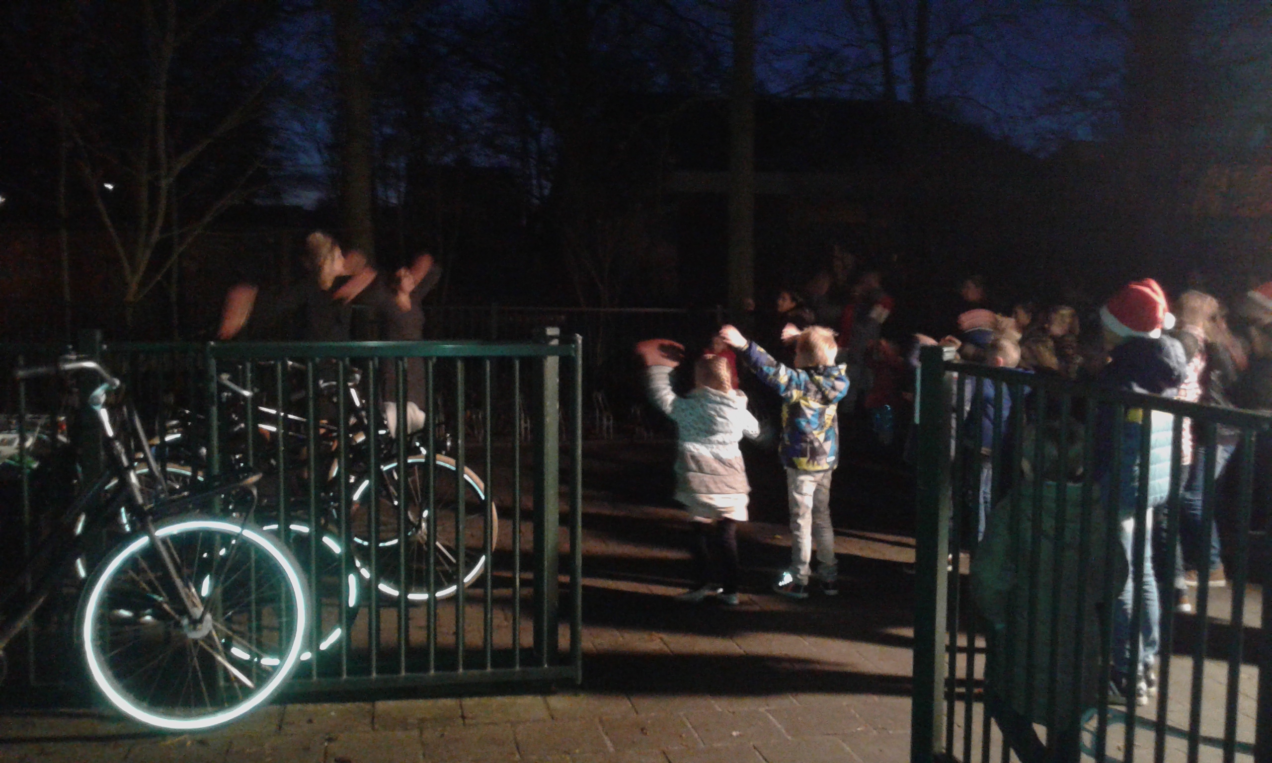 kerstbeleving op het plein