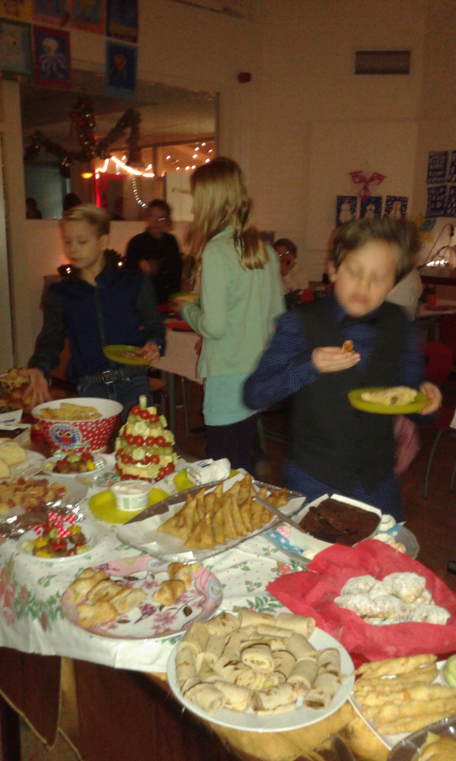 Kerstmaaltijd groep 7