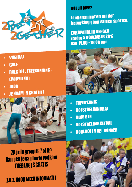 Geef je NU op voor de leukste en meest bijzondere sportdag van het jaar!