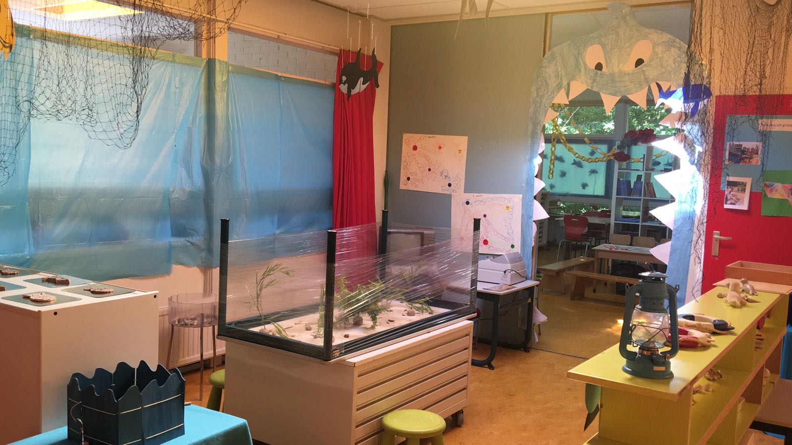 Aquarium in groep 2/3