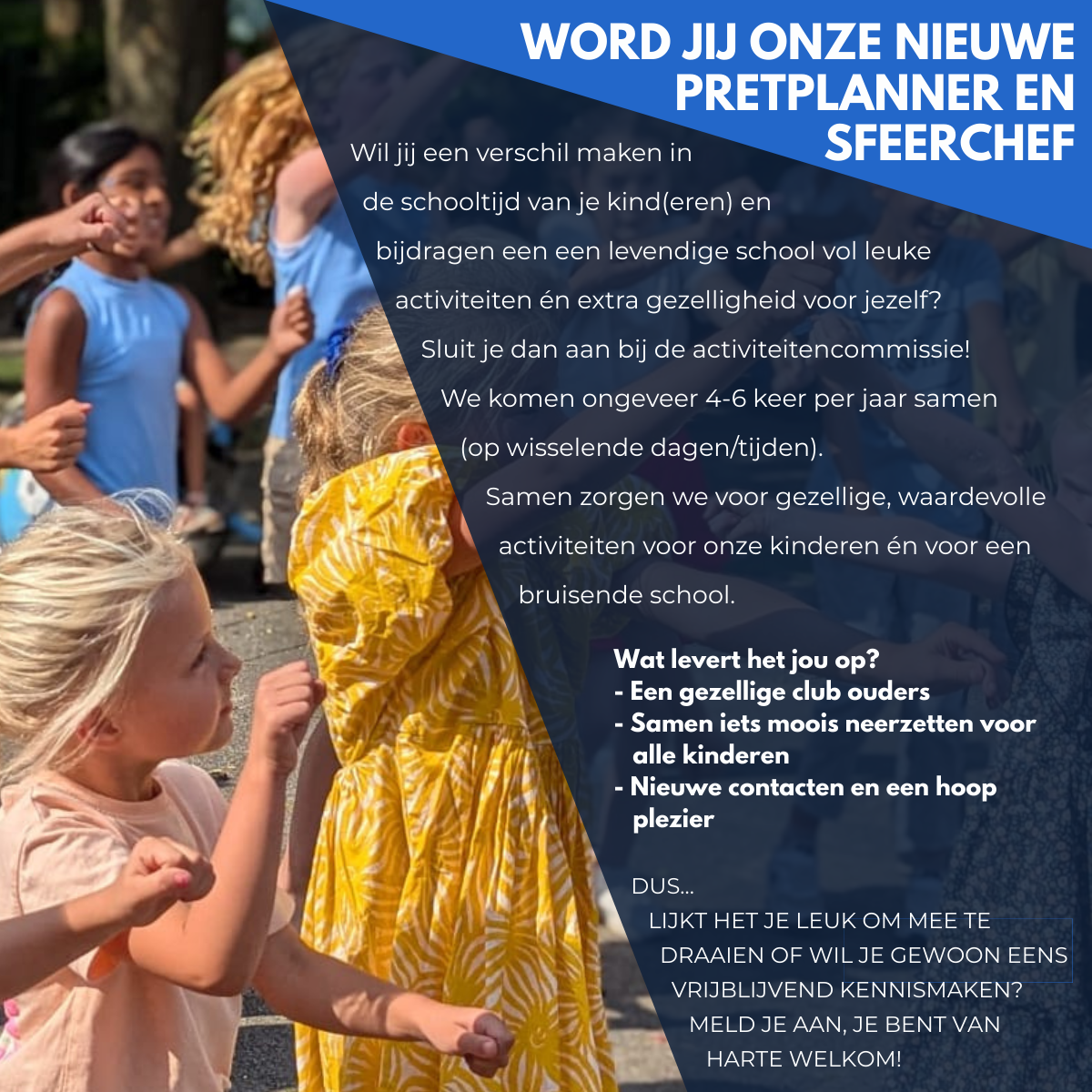 Geef je snel op voordat het vol zit!